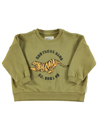piupiuchick Piupiuchick - sweater green tiger