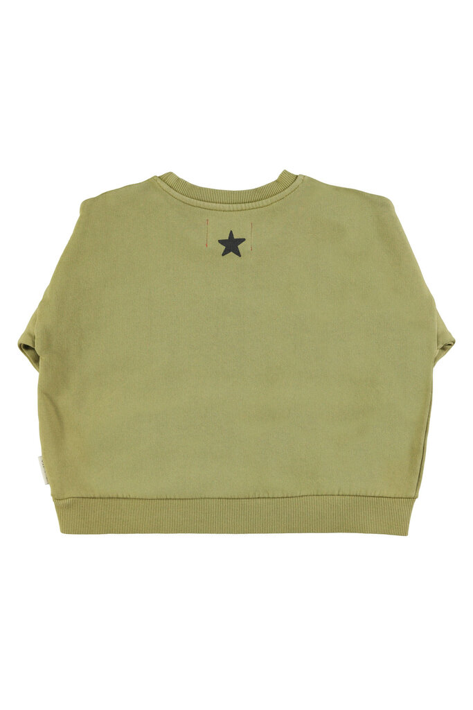 piupiuchick Piupiuchick - sweater green tiger