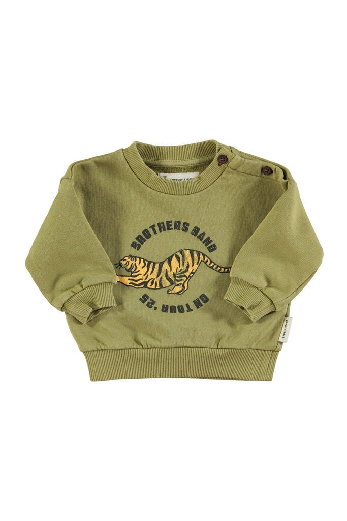 piupiuchick Piupiuchick - sweater green tiger