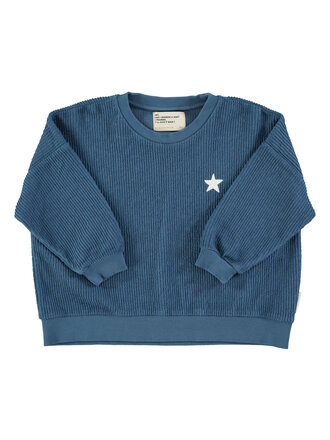 piupiuchick Piupiuchick - logo sweatshirt blue