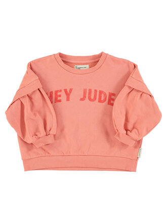 piupiuchick Piupiuchick - sweatshirt hey jude pink