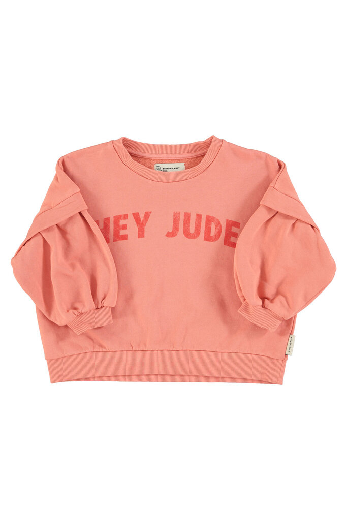 piupiuchick Piupiuchick - sweatshirt hey jude pink