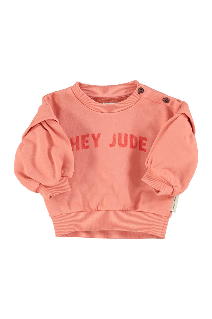 piupiuchick Piupiuchick - sweatshirt hey jude pink