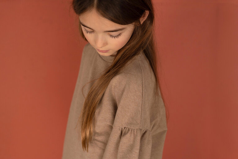 Nixnut Nixnut Lux Sweater pebble