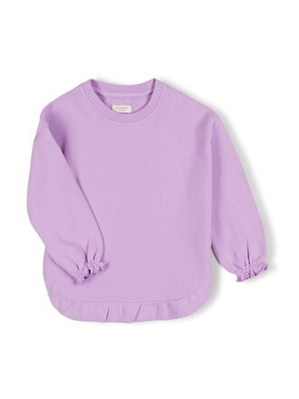 Nixnut Nixnut Ruffled Sweater lila