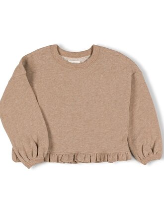 Nixnut Nixnut -Lo Sweater pebble