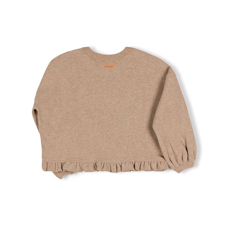 Nixnut Nixnut -Lo Sweater pebble