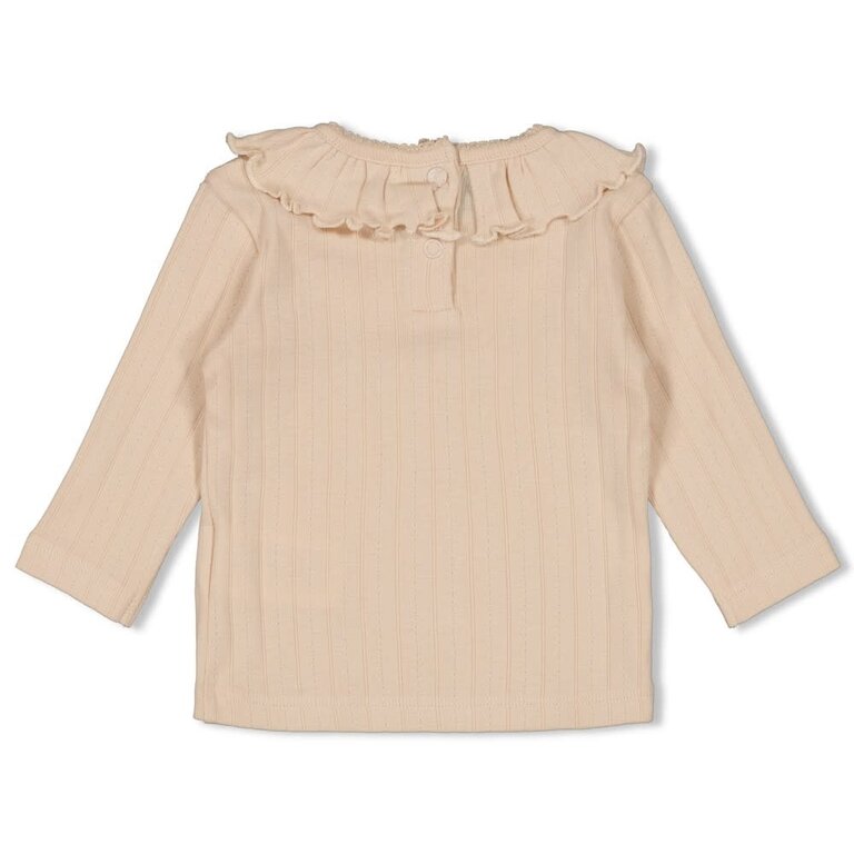 Feetje Feetje - longsleeve pointelle rib woodland