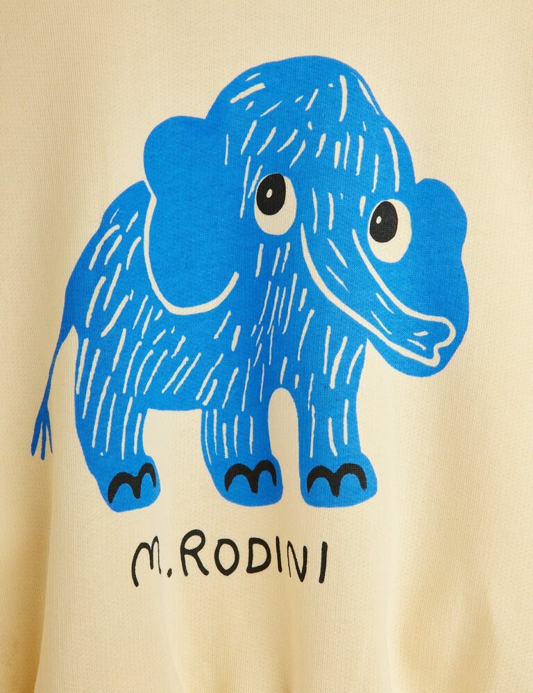 mini rodini Mini Rodini -Mammoth sp sweatshirt off white
