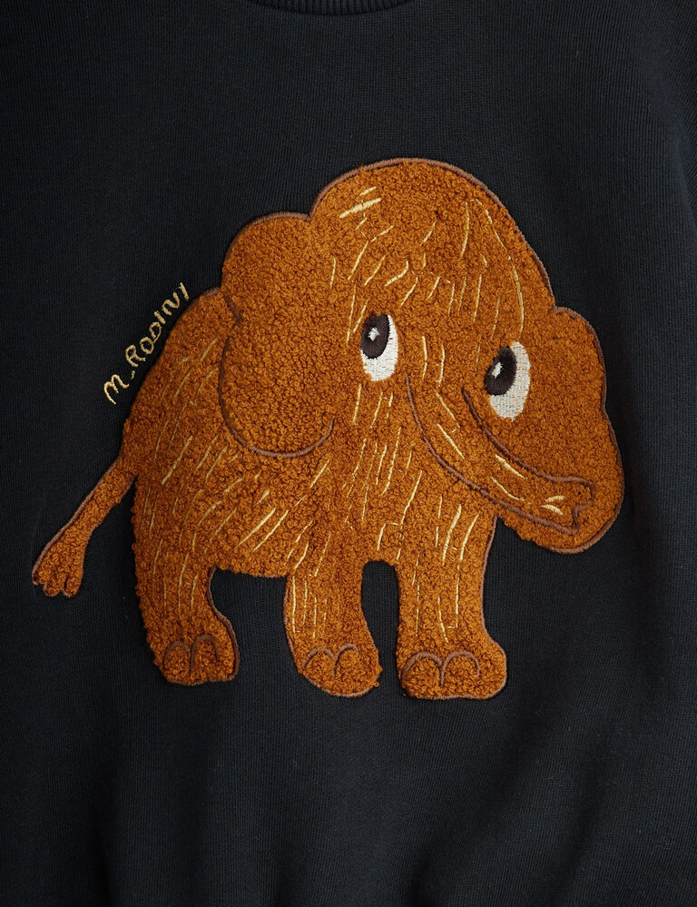 mini rodini Mini rodini. Mammoth chenille sweatshirt black