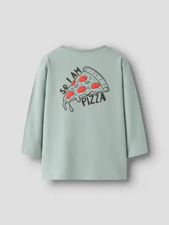 Name It Name it - Noah pizza Shirt Jadeite Name It Name it - Noah pizza Shirt Jadeite