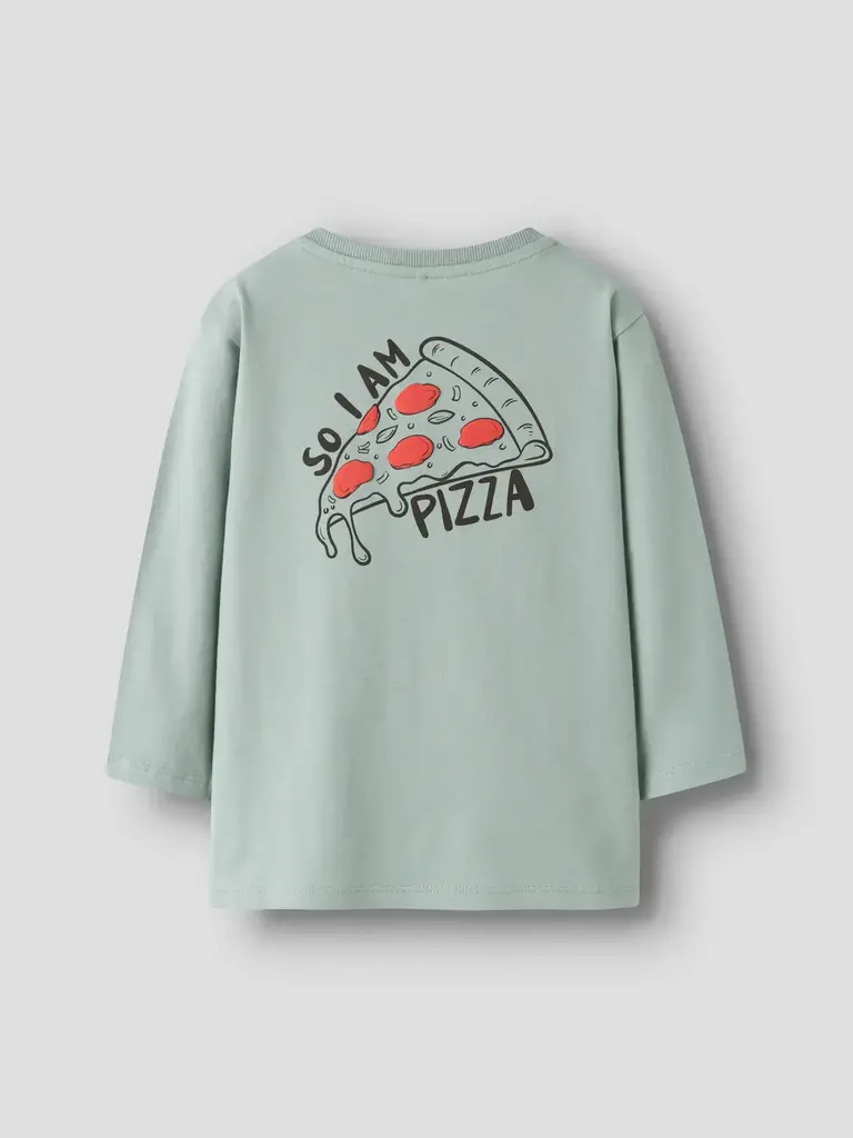 Name It Name it - Noah pizza Shirt Jadeite