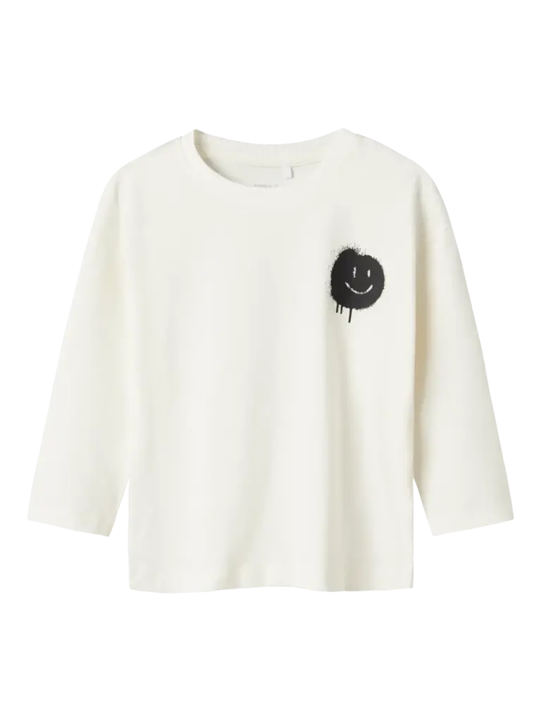 Name It Name it - Longsleeve smiley white
