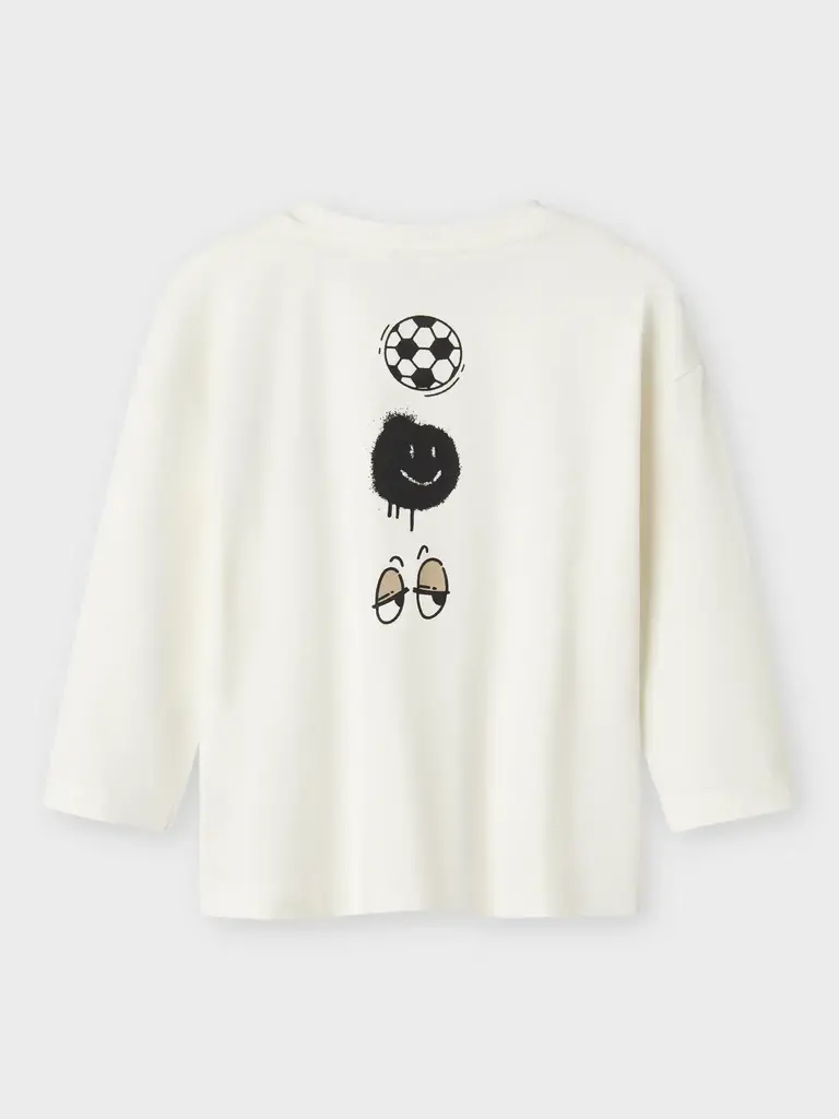 Name It Name it - Longsleeve smiley white