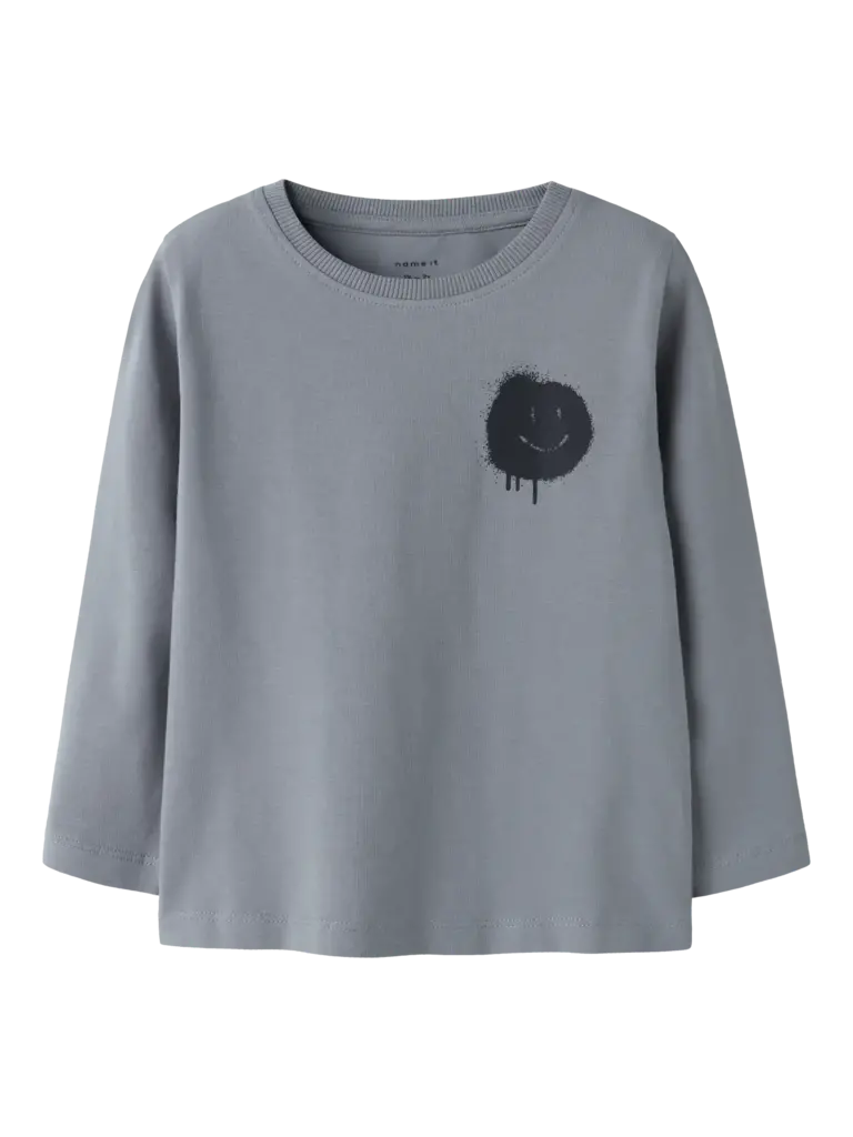 Name It Name it - Longsleeve smiley Blue