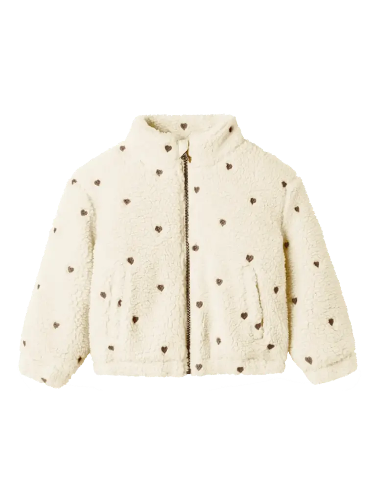 Lil' Atelier Lil atelier - Nalo teddy jacket HEARTS