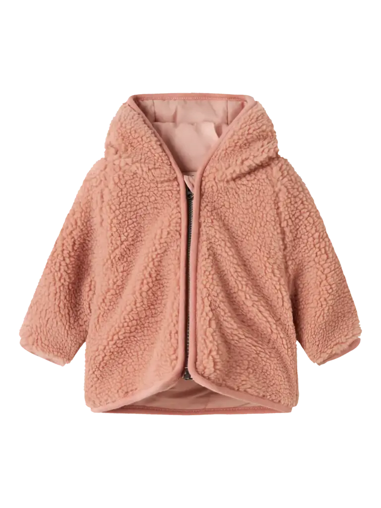 Lil' Atelier Lil atelier - Nalo teddy jacket Misty Rose
