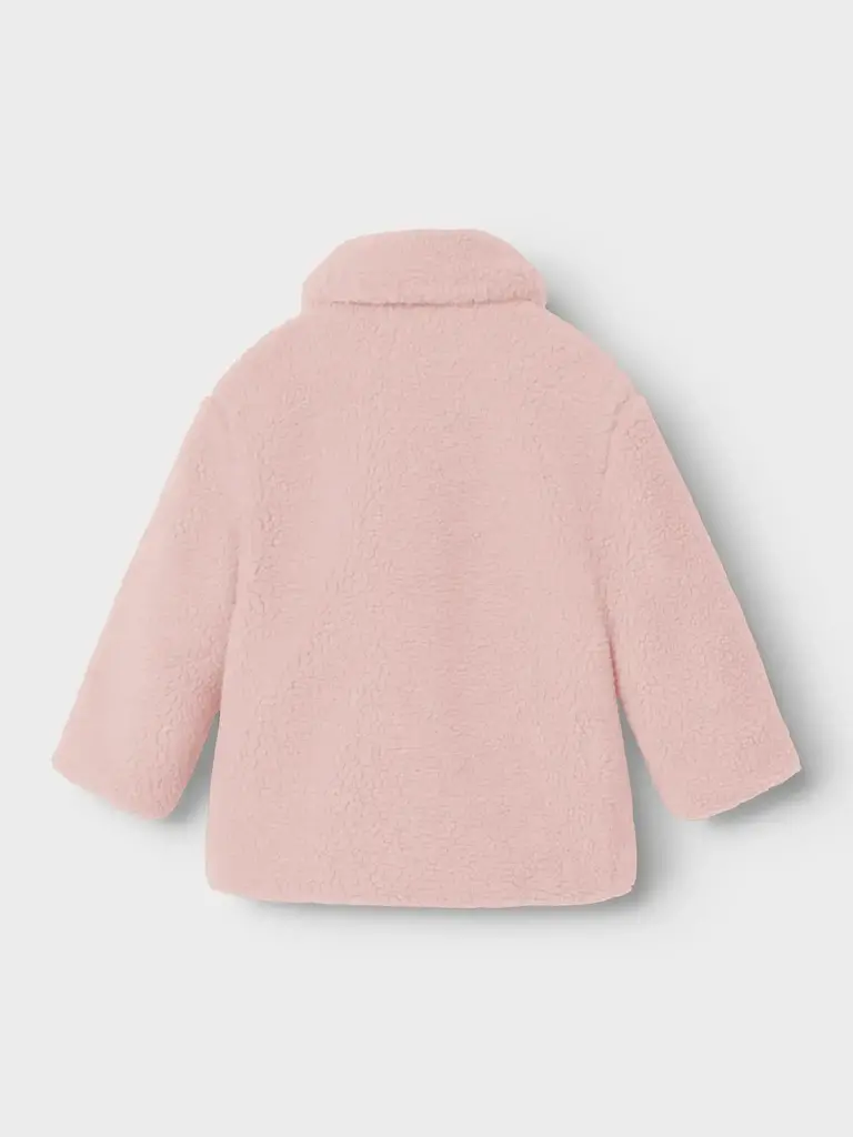 Lil' Atelier Lil Atelier - Nalo teddy jacket long misty rose