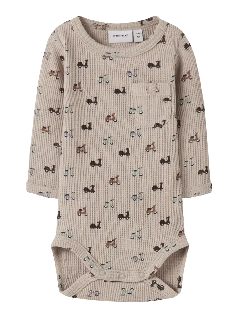 Name It Name it - Scooter romperIsland Fossil