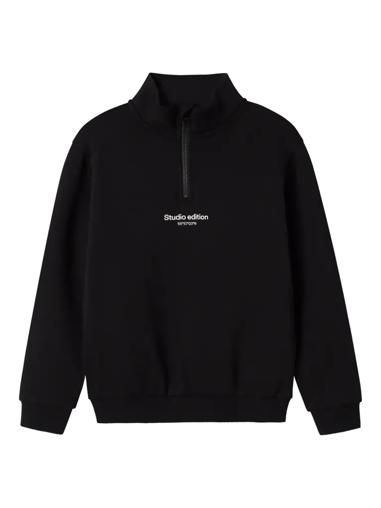 Name It Name it- Brody zip sweater black