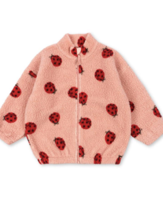 Konges Sløjd Konges slojd - Jody teddy jacket ladybug Konges Sløjd Konges slojd - Jody teddy jacket ladybug
