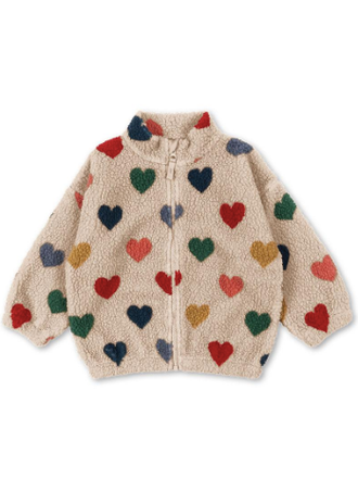 Konges Sløjd Konges slojd - Jody teddy jacket BON COEUR Konges Sløjd Konges slojd - Jody teddy jacket BON COEUR