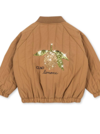 Konges Sløjd Konges slojd - Juno sequin bomber tabacco Konges Sløjd Konges slojd - Juno sequin bomber tabacco