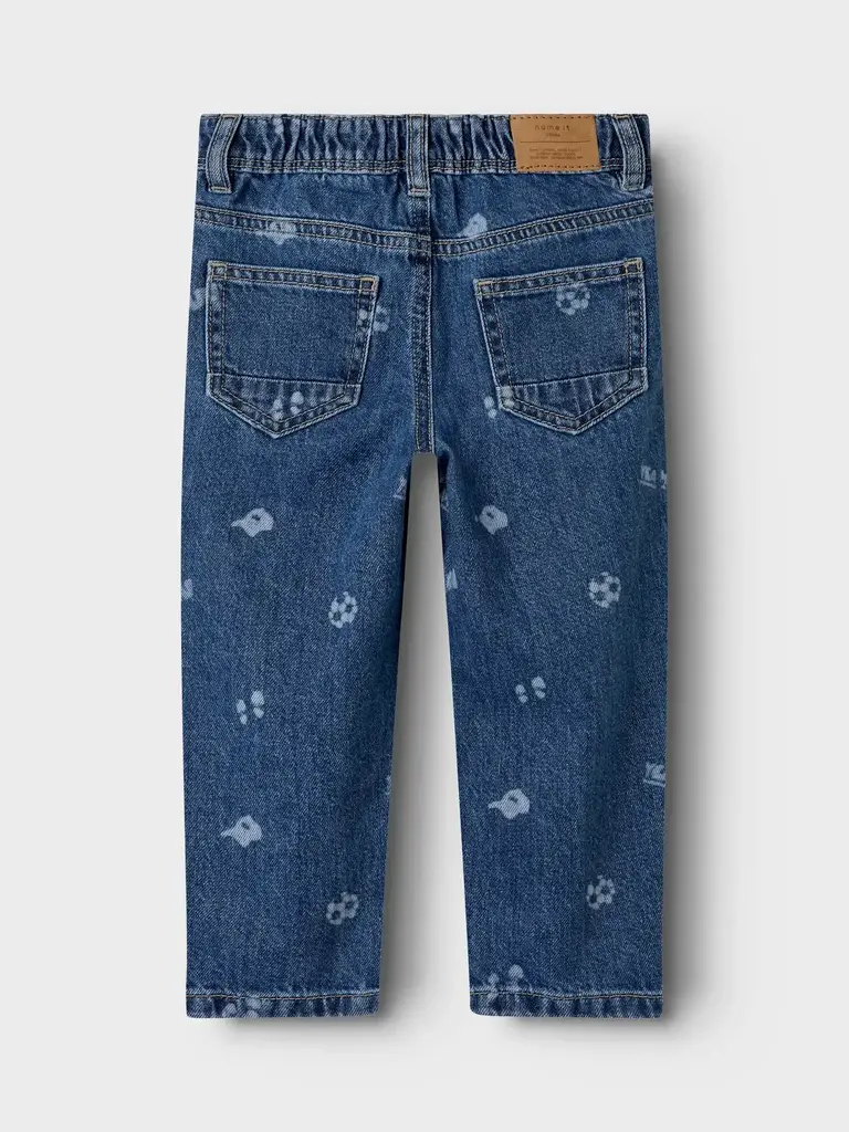 Name It Name it - Silas tapered aop jeans