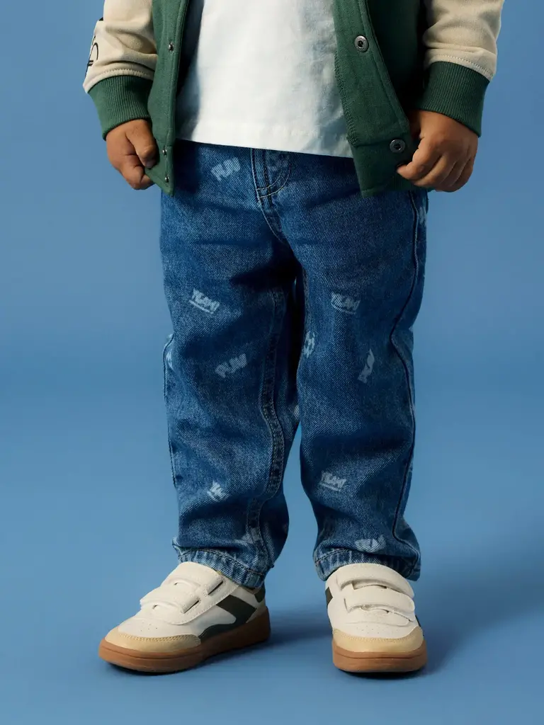 Name It Name it - Silas tapered aop jeans