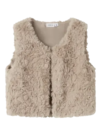 Name It Name it - nano fur vest Island Fossil Name It Name it - nano fur vest Island Fossil