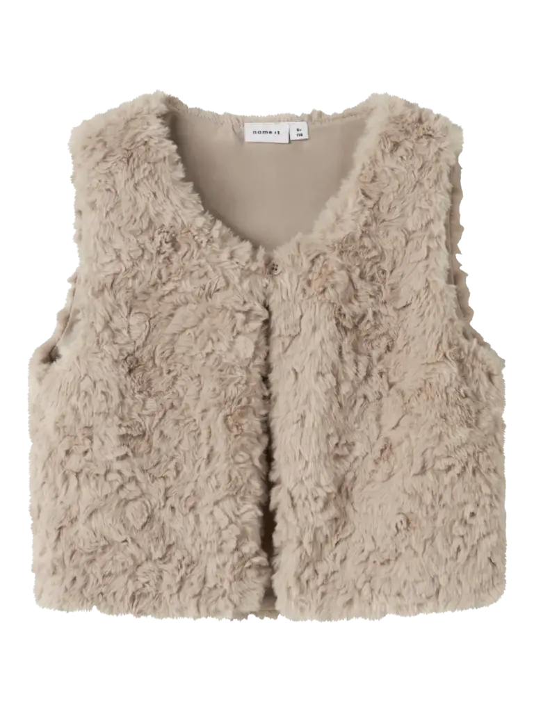 Name It Name it - nano fur vest Island Fossil