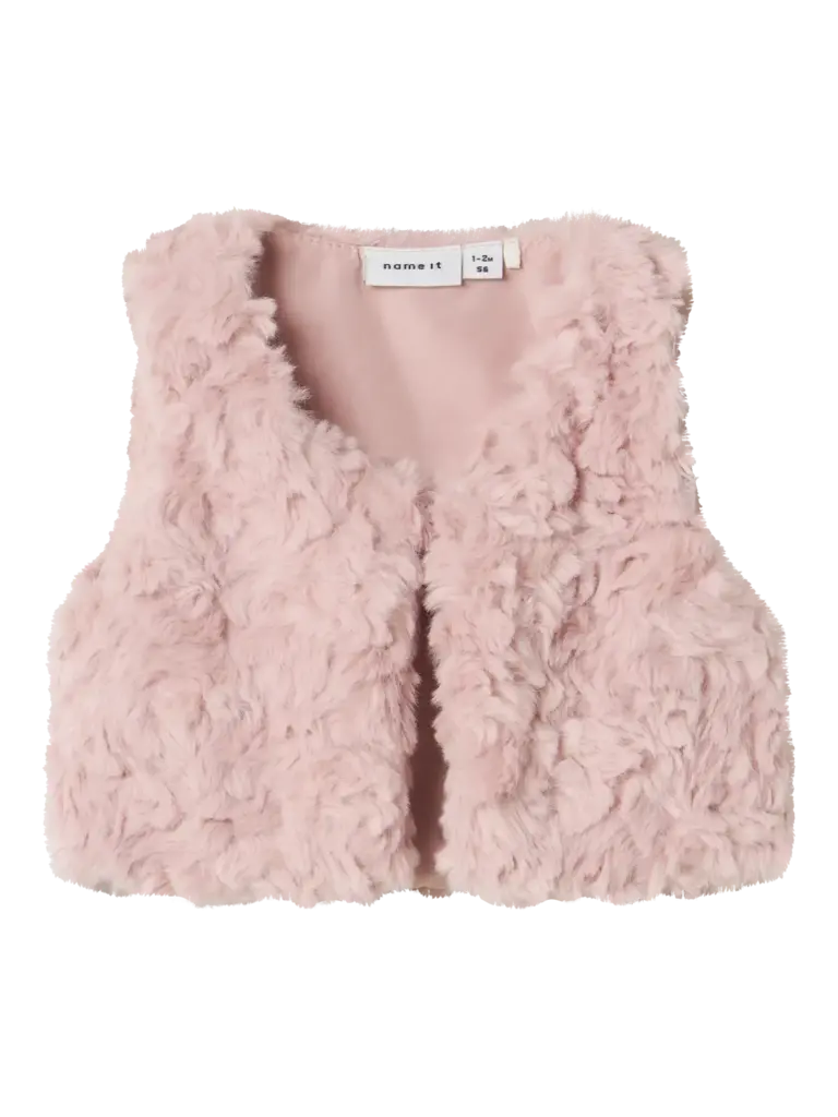 Name It Name it - Nano fur vest baby lilac