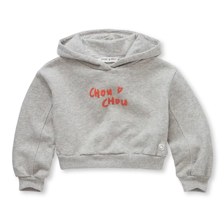 Sproet & Sprout Sproet&Sprout CROPPED HOODED SWEATSHIRT