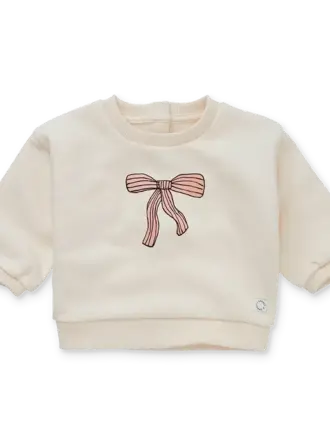 Sproet & Sprout Sproet&Sprout -SWEATSHIRT BOW Sproet & Sprout Sproet&Sprout -SWEATSHIRT BOW