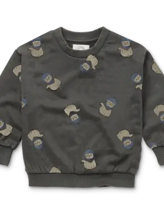 Sproet & Sprout Sproet&Sprout -SWEATSHIRT SPACE CAT PRINT Sproet & Sprout Sproet&Sprout -SWEATSHIRT SPACE CAT PRINT