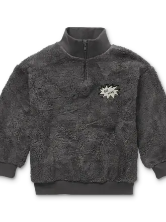 Sproet & Sprout Sproet&Sprout -TEDDY ANORAK SWEATSHIRT Sproet & Sprout Sproet&Sprout -TEDDY ANORAK SWEATSHIRT
