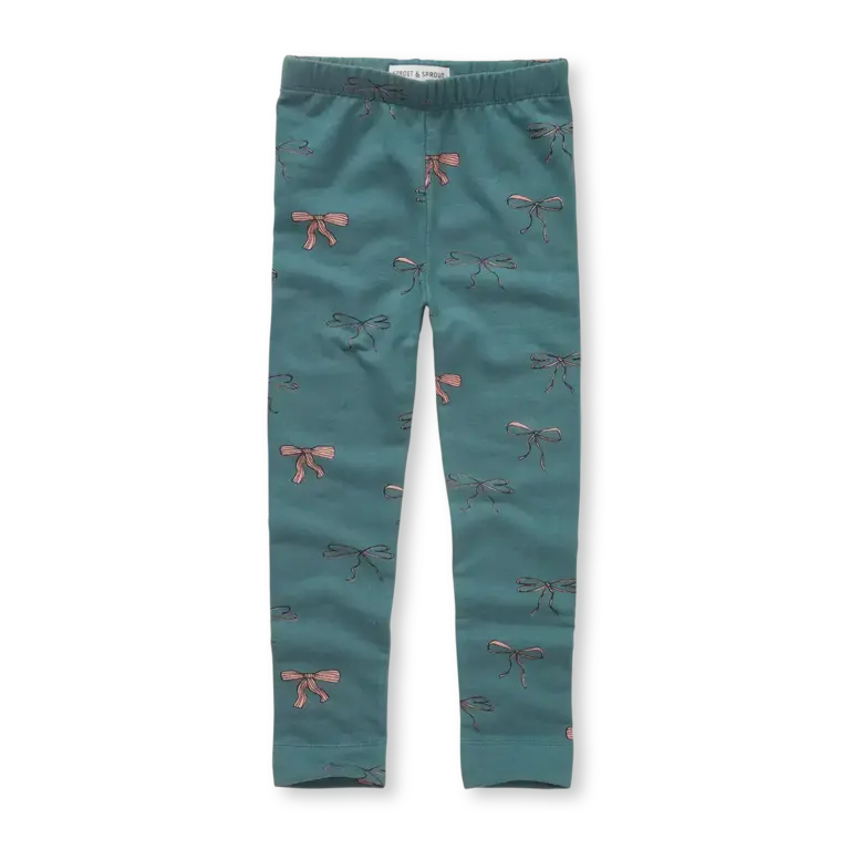 Sproet & Sprout Sproet&Sprout-WINTER LEGGING BOWS