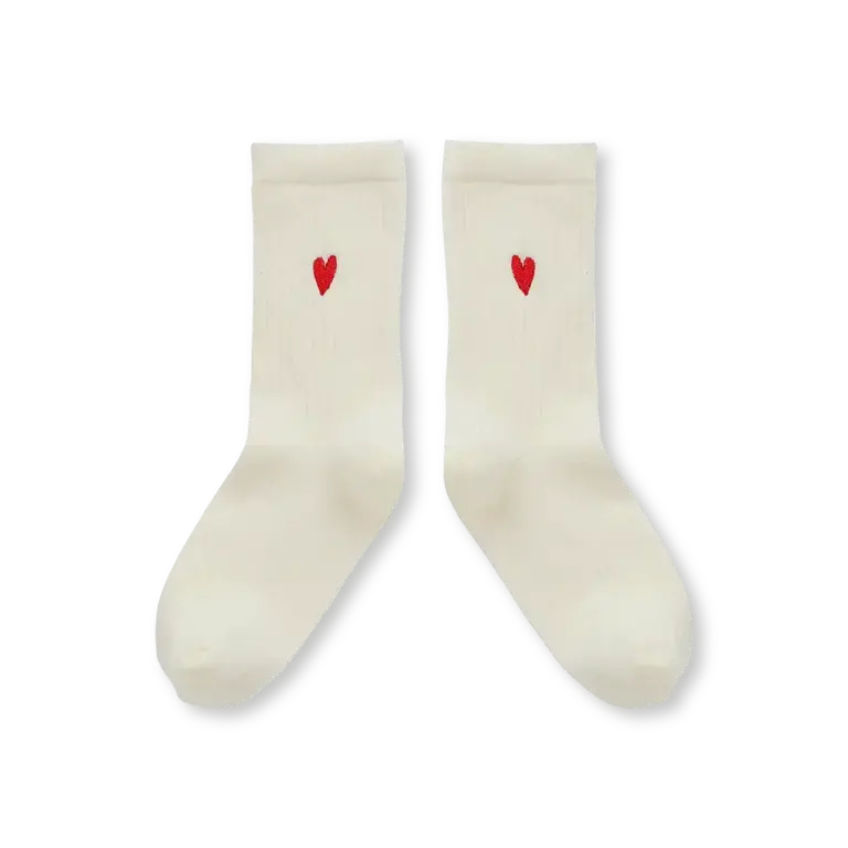 Sproet & Sprout Sproet&sprout -SPORT SOCKS HEART