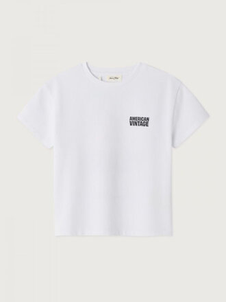 American vintage American vintage - Fizvalley 20y white tee