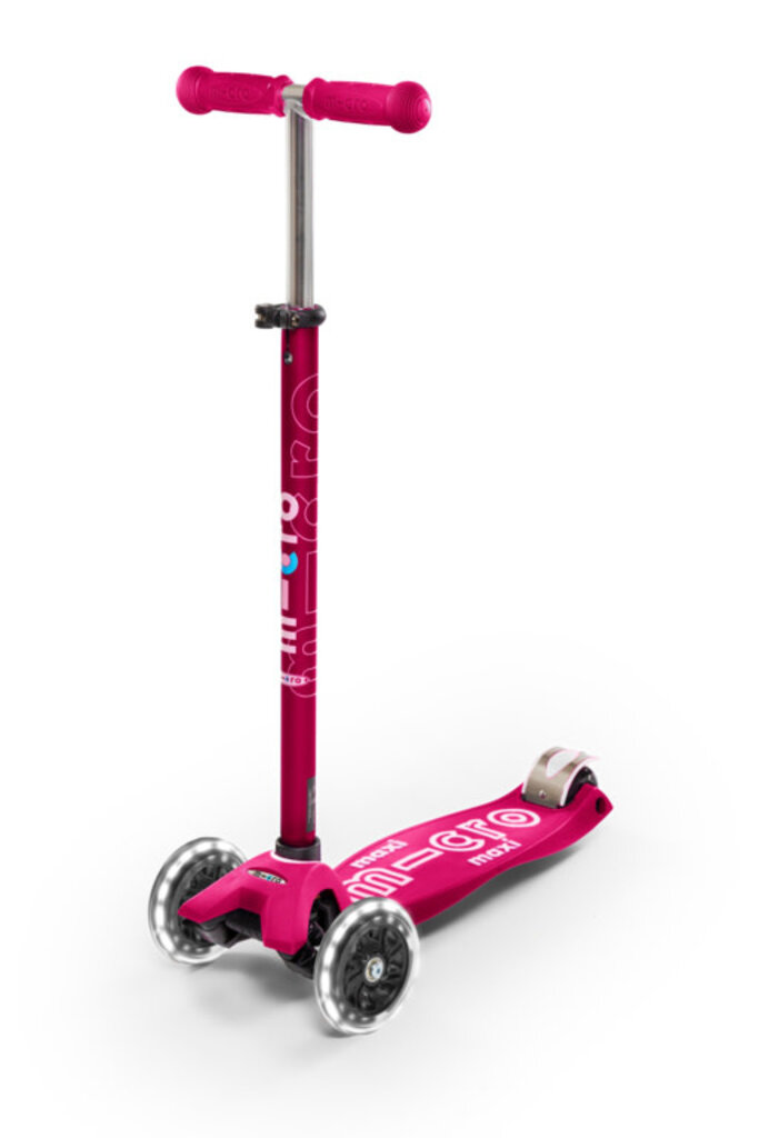 Micro Maxi Micro step Deluxe roze LED