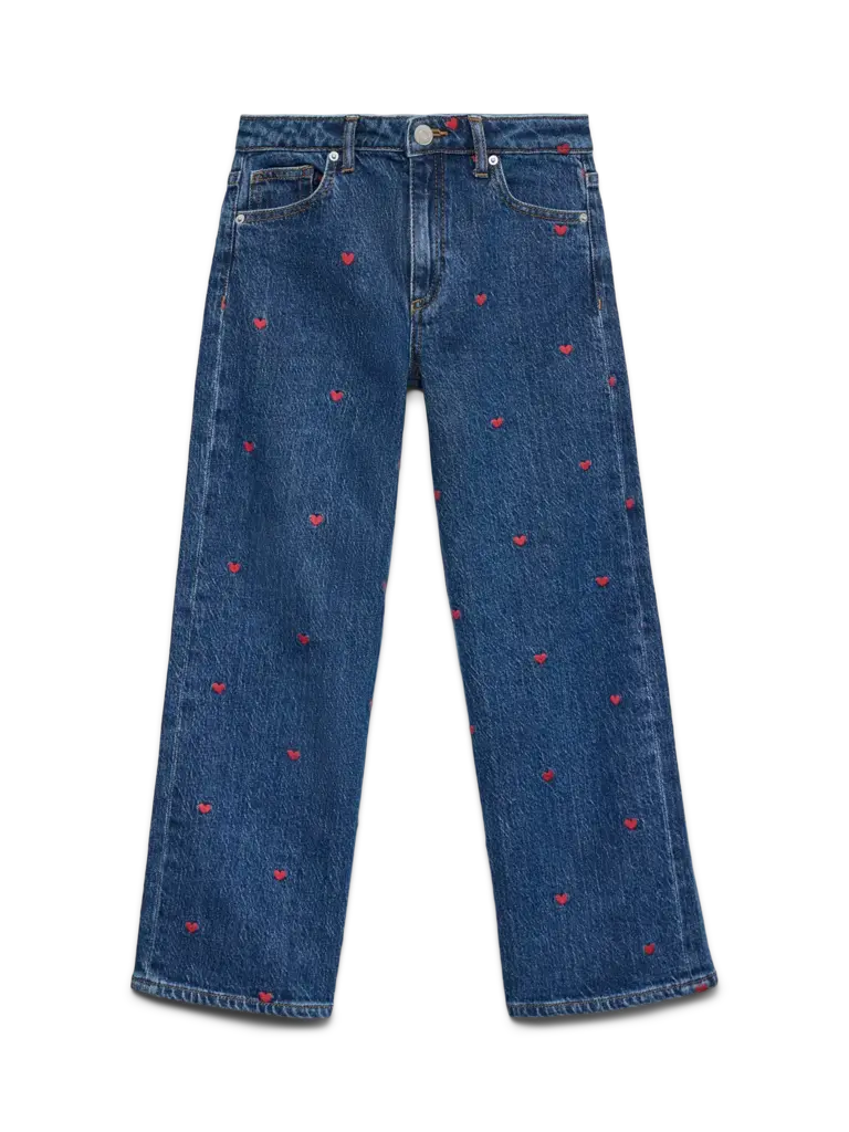 Vero moda girl Vero moda - Tessa Blue Denim  RED HEARTS