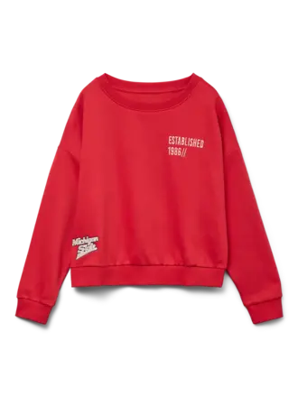 Vero moda girl Vero moda girl - Sweat Ribbon Red Michigan