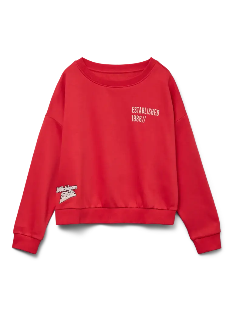 Vero moda girl Vero moda girl - Sweat Ribbon Red Michigan