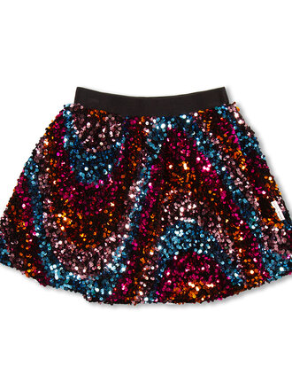 petit blush Petit blush - Sequin skirt multi color petit blush Petit blush - Sequin skirt multi color