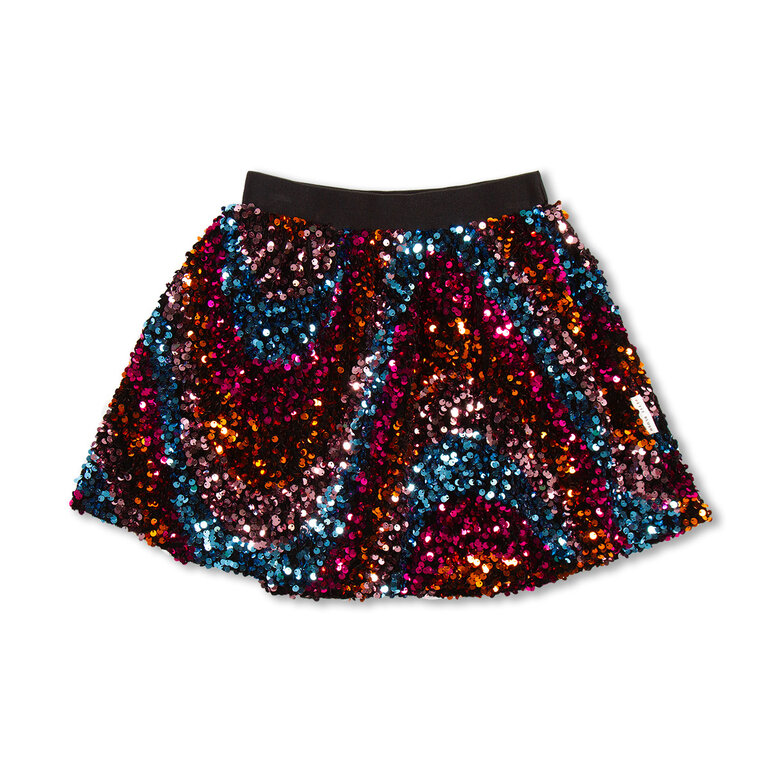petit blush Petit blush - Sequin skirt multi color