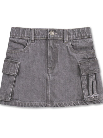 petit blush Petit blush -Cargo Skirt Washed Grey petit blush Petit blush -Cargo Skirt Washed Grey