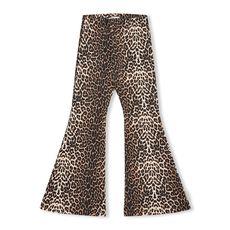 petit blush Petit blush -Bowie Flared Pants Leopard