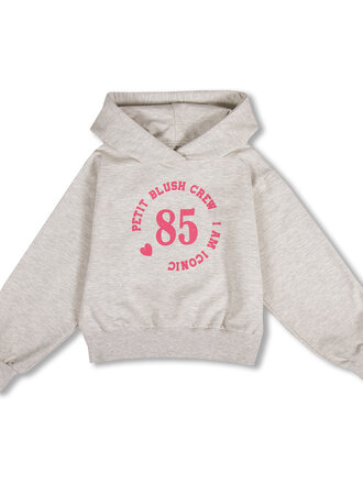 petit blush Petit blush -Hooded Sweater Grey melange