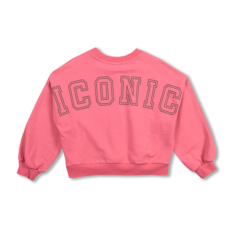 petit blush Petit Blush -Luca Sweater Iconic Fruit Dove