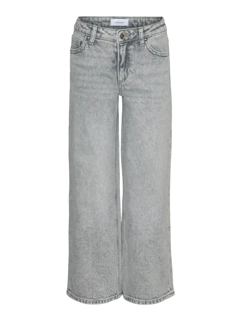 Vero moda girl Vero moda girl - Tessa wide jeans light grey